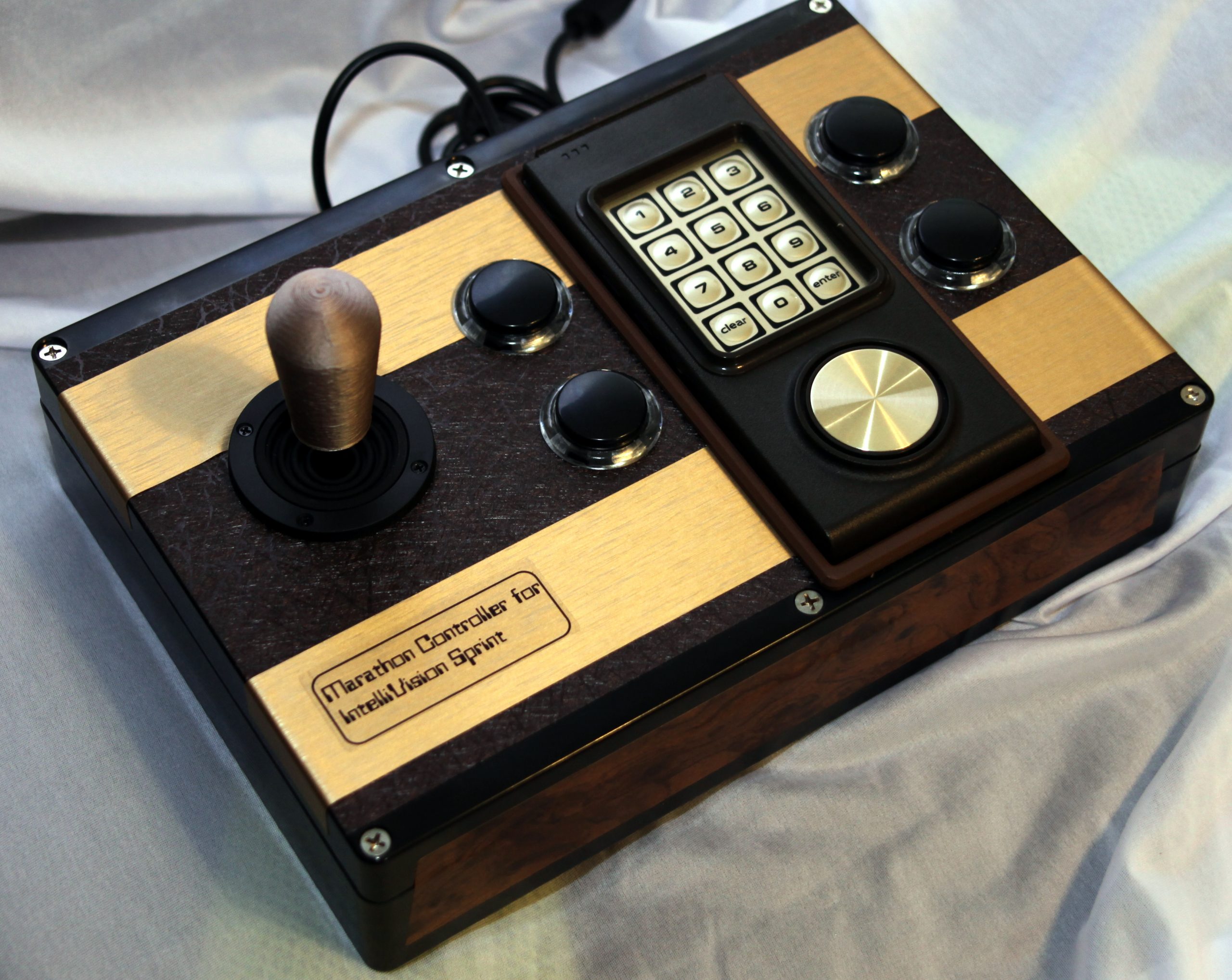 Marathon Controller for IntelliVision Sprint, LHS